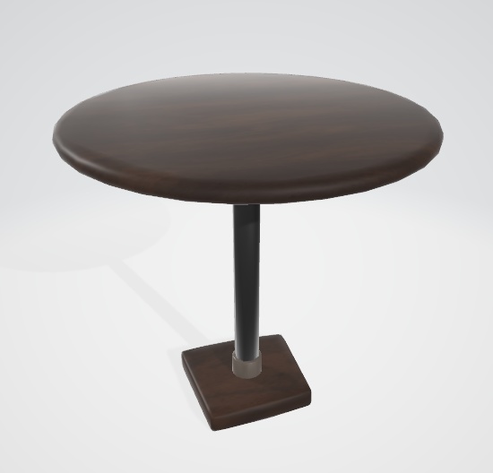 テーブル(blender/cubegeo)