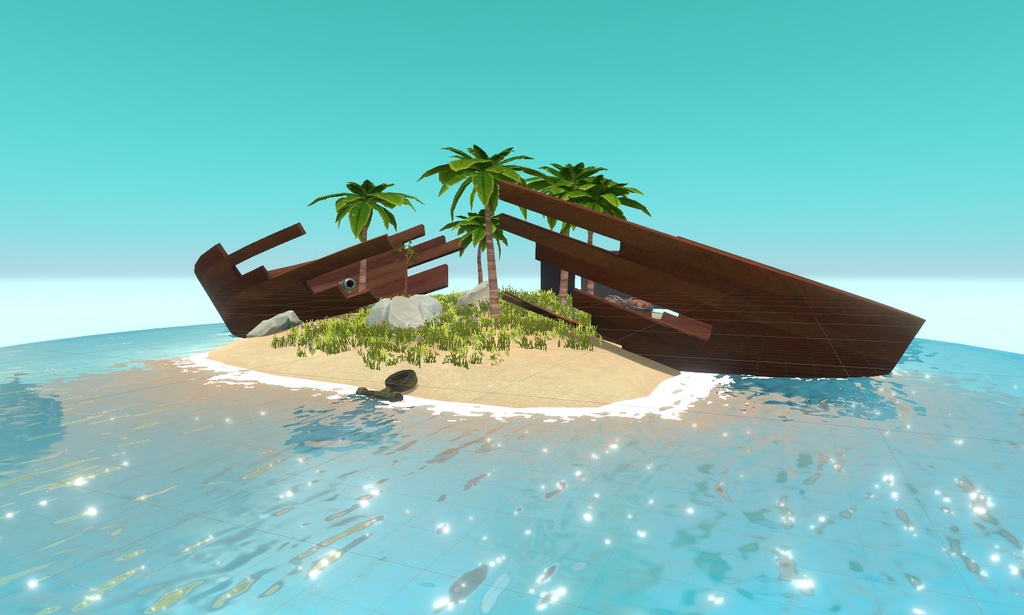 Toon風のcluster用WaterShaderセット