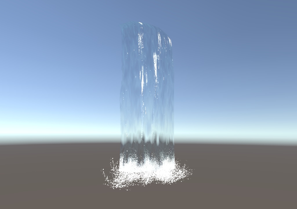 cluster用の滝Shaderセット