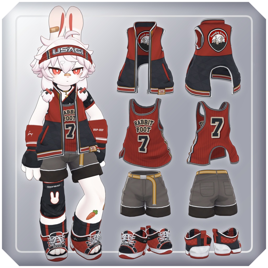 【Yue -ユエ-対応】- Rabbit Foot -