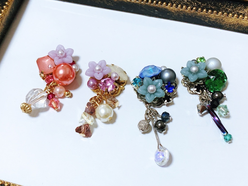 紫陽花イメージ マスクチャーム