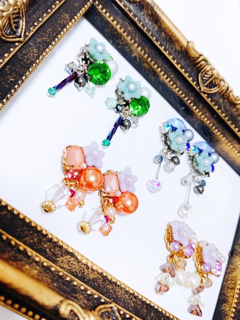 紫陽花イメージ マスクチャーム