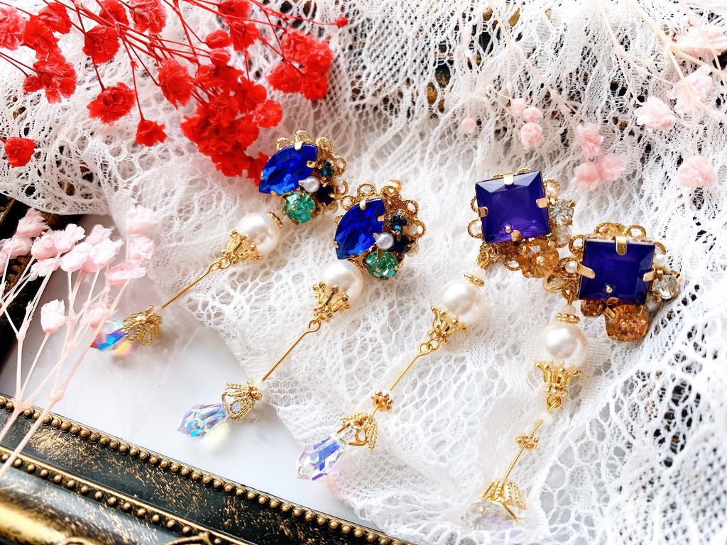 ✩.*˚ビジューキラキライヤーアクセサリー✩.*˚