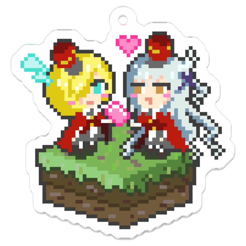 アクリルキーホルダーどっと - フォンテーヌ×オステルリッツ