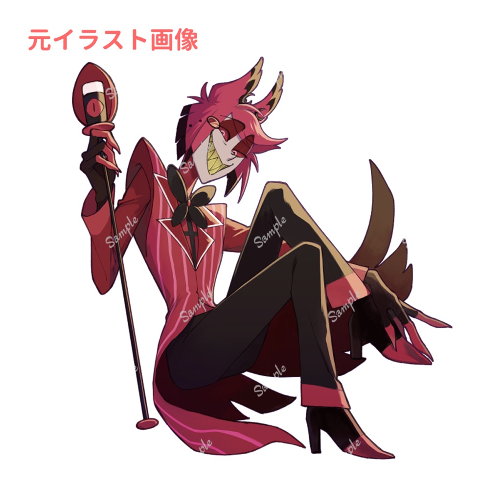 CMYK分割アクリルスタンド