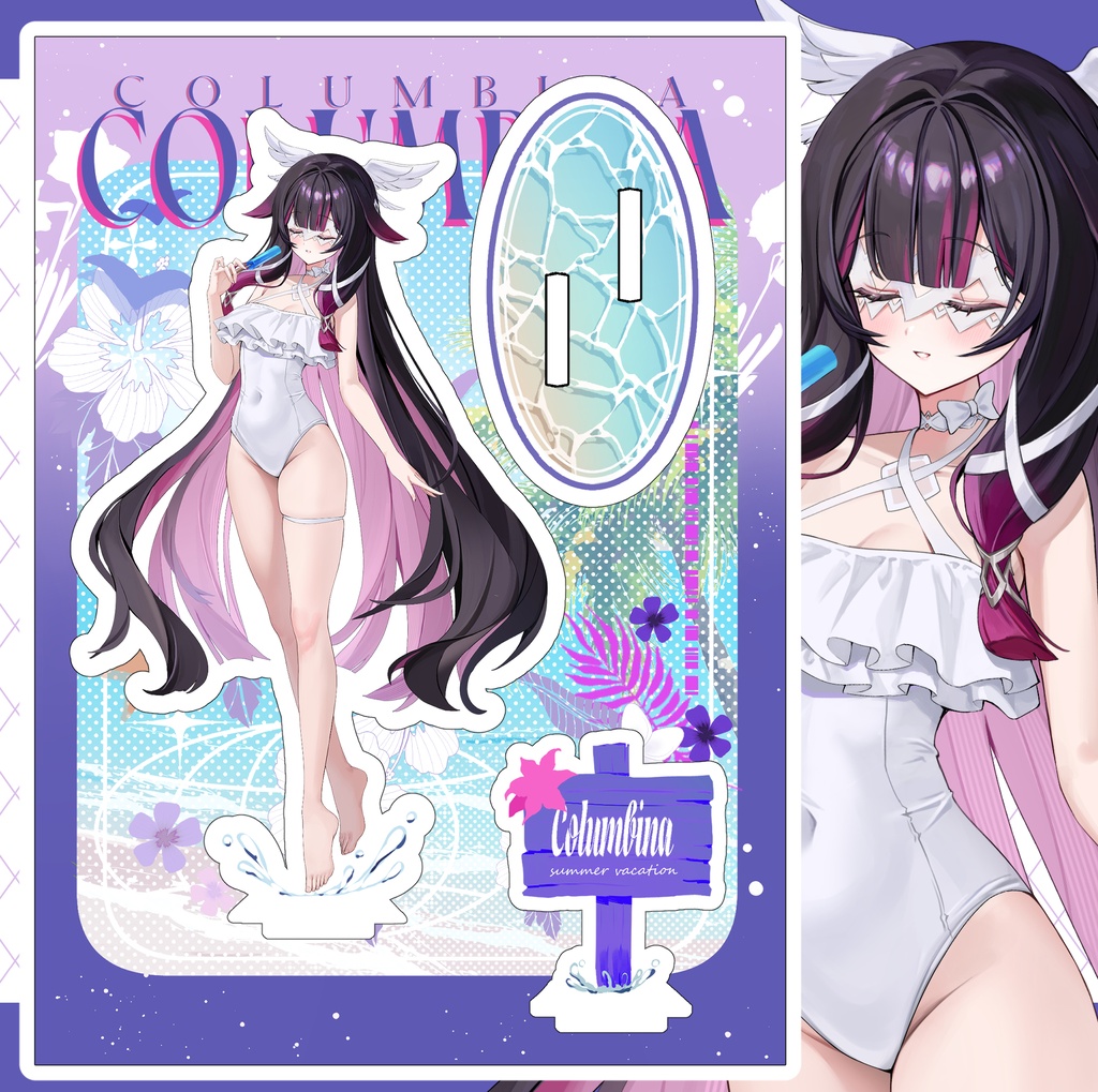 【C108】原神 コロンビーナ アクリルスタンド