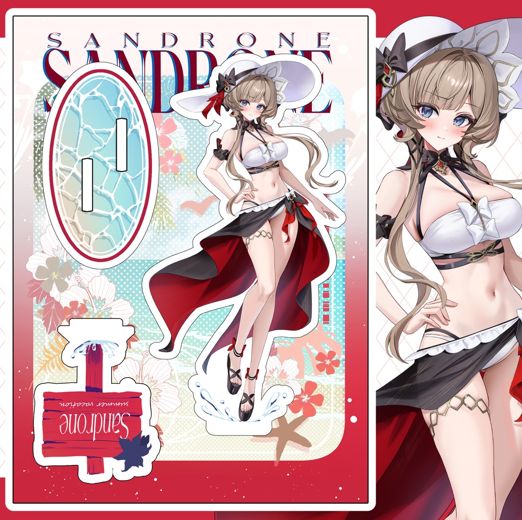 【C108】原神 水着サンドローネ アクリルスタンド