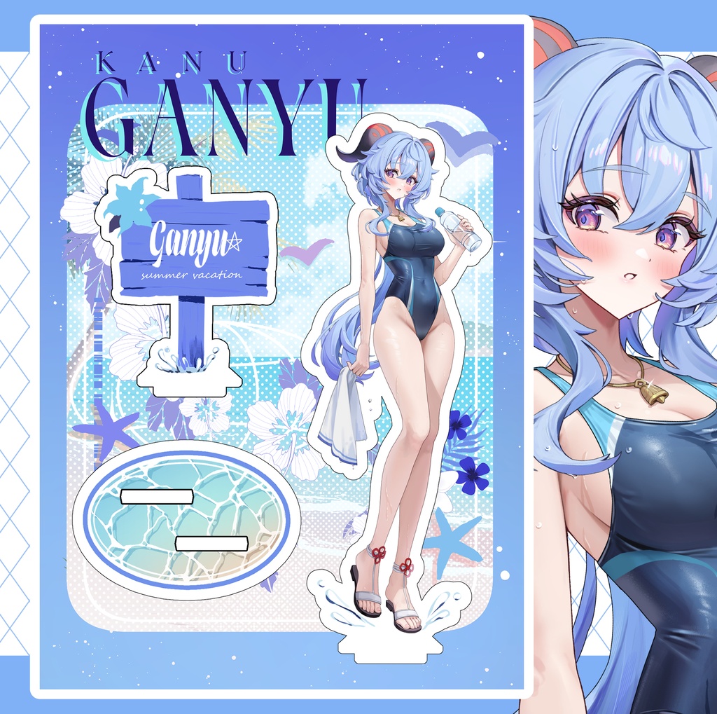 【C108】原神 甘雨 アクリルスタンド