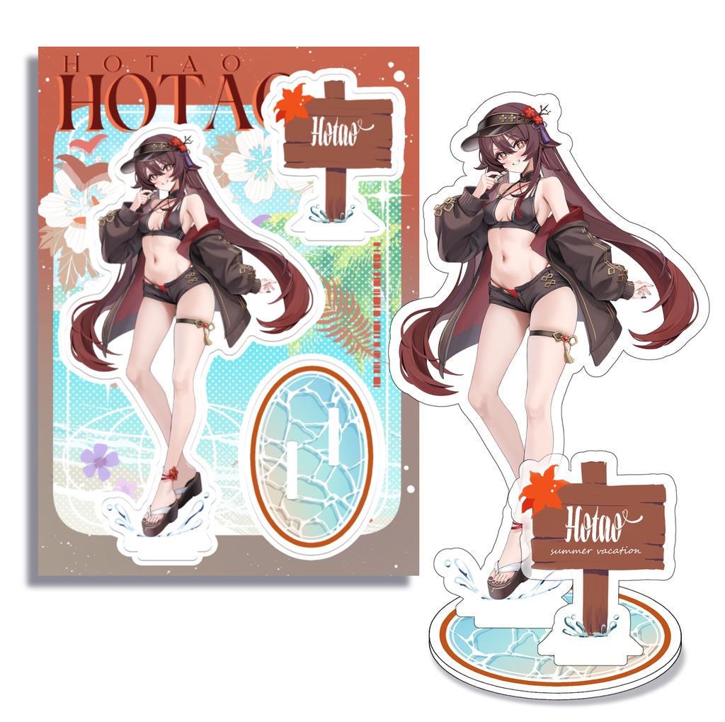 【C108】原神 胡桃 アクリルスタンド