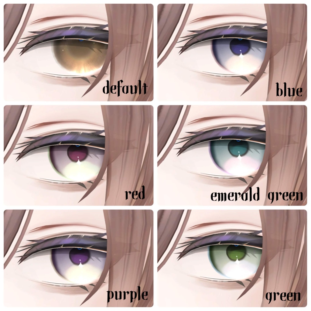 【Alué / くうた 対応】◇Eye texture◇