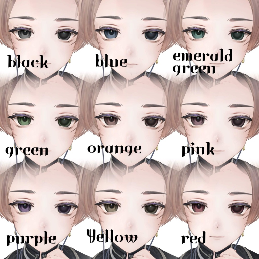 【全9アバター対応】◇Lace Eye Texture◇ ✨販売記念!半額SALE✨