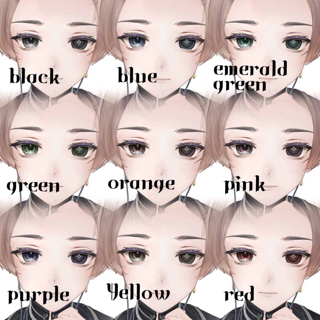 【全9アバター対応】◇Lace Eye Texture◇ ✨販売記念!半額SALE✨