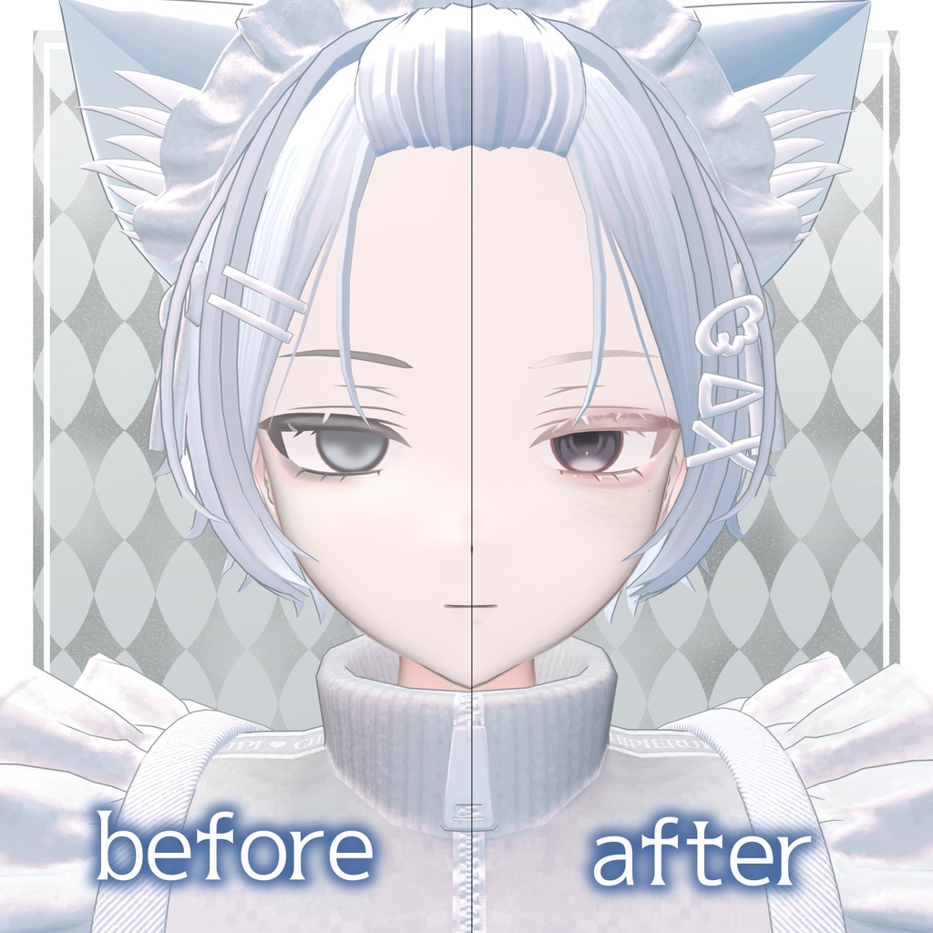 【るりと対応】透明感UP✦makeup+eye texture