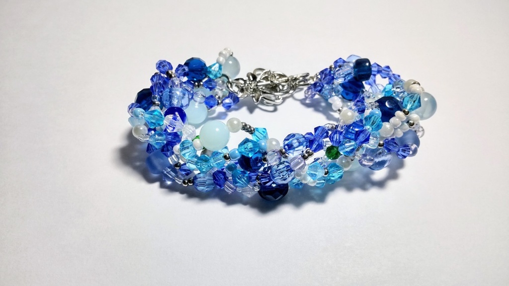 【オリジナル】ビーズブレスレット