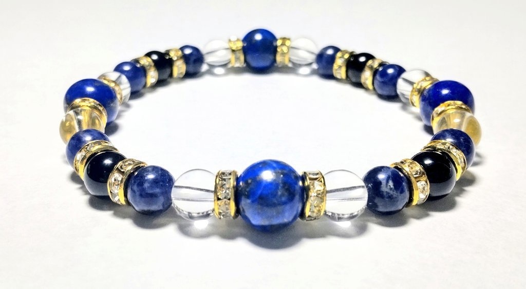 【fate】アーサー・ペンドラゴン イメージパワーストーンブレスレット【受注生産】