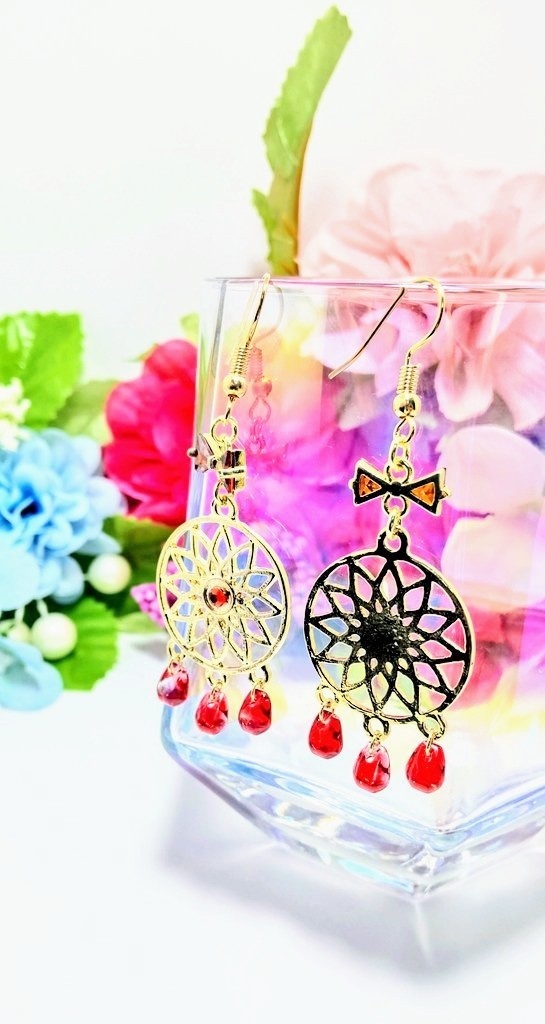 ★完売★【fgo】ドゥルガーイメージピアス/イヤリング