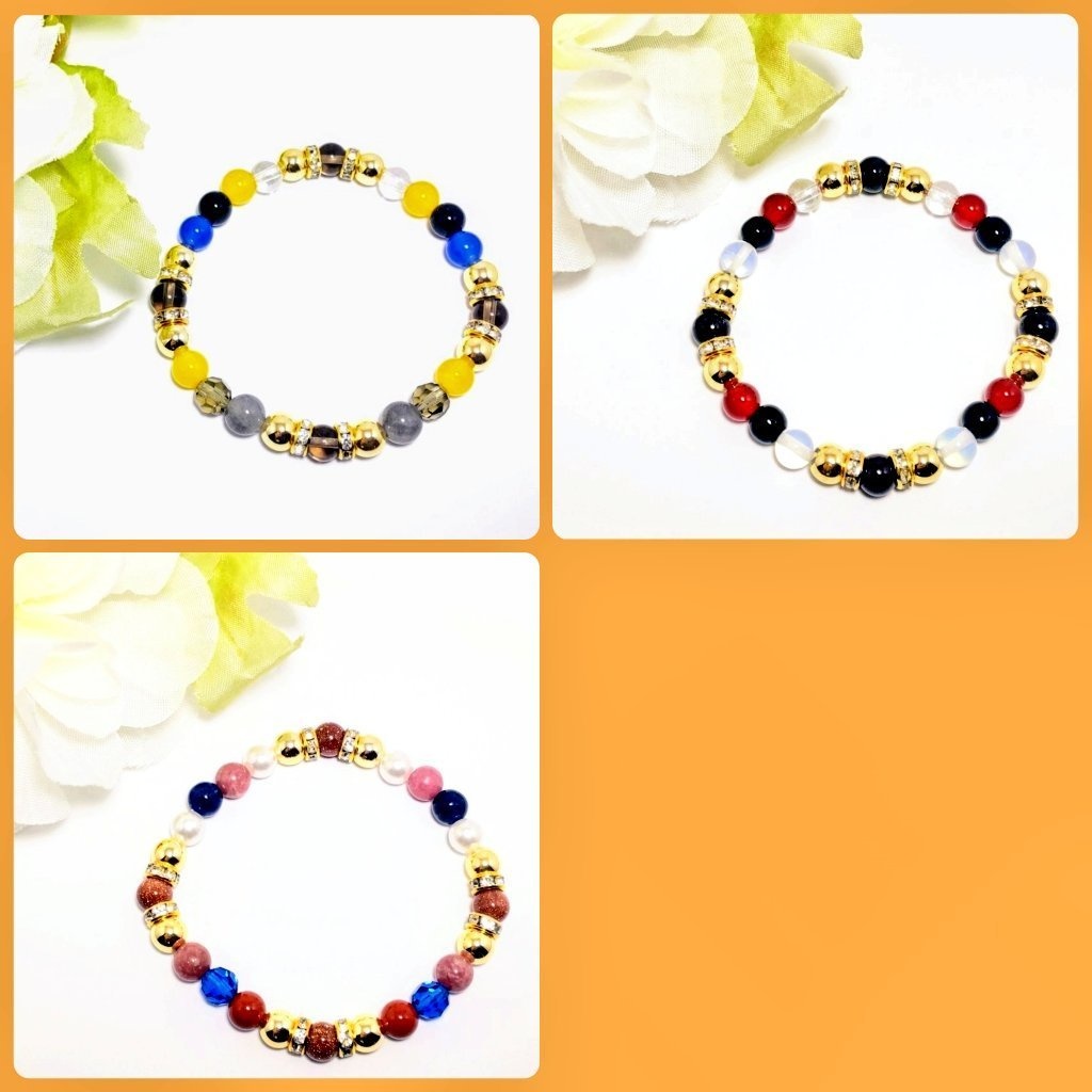 【非公式】サラブレッドイメージブレスレット3【ハンドメイド】