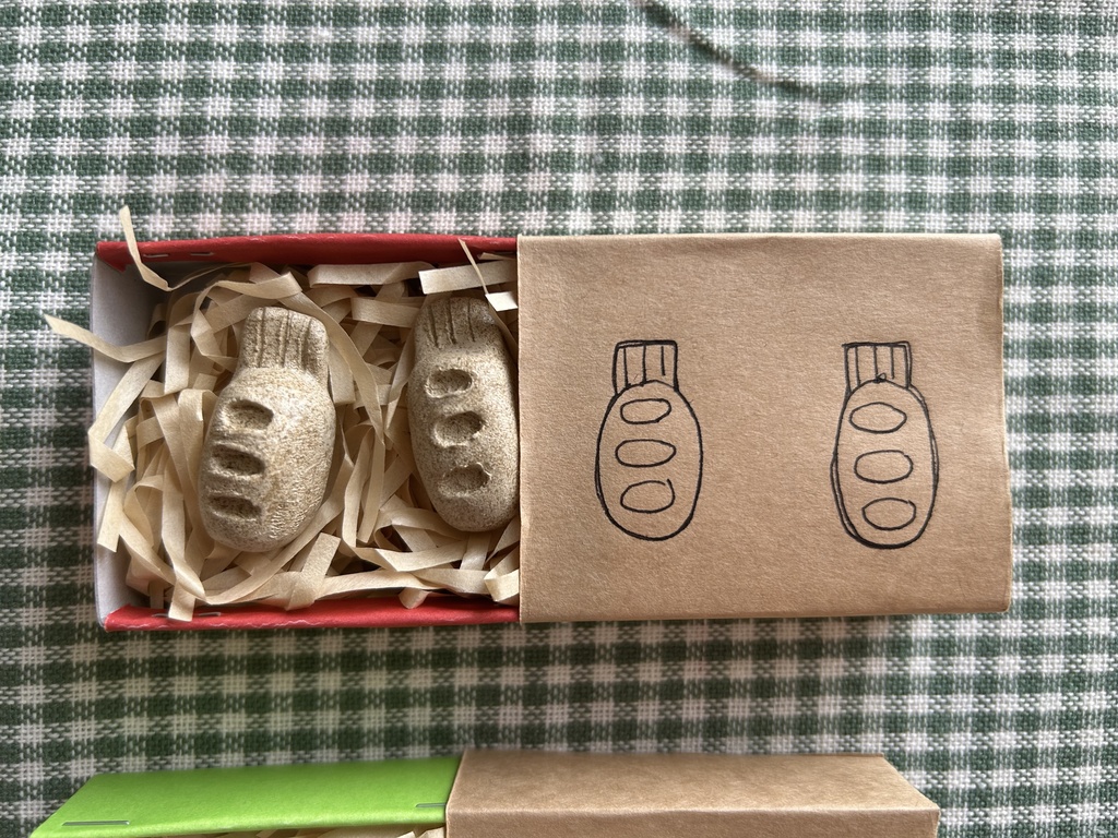 【置き物】小さいパンみたいないきもの