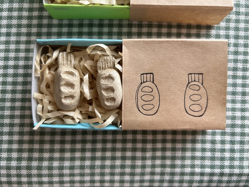 【置き物】小さいパンみたいないきもの