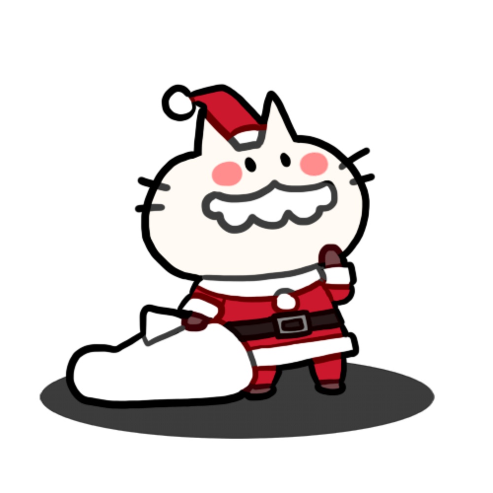 にゃんこサンタ