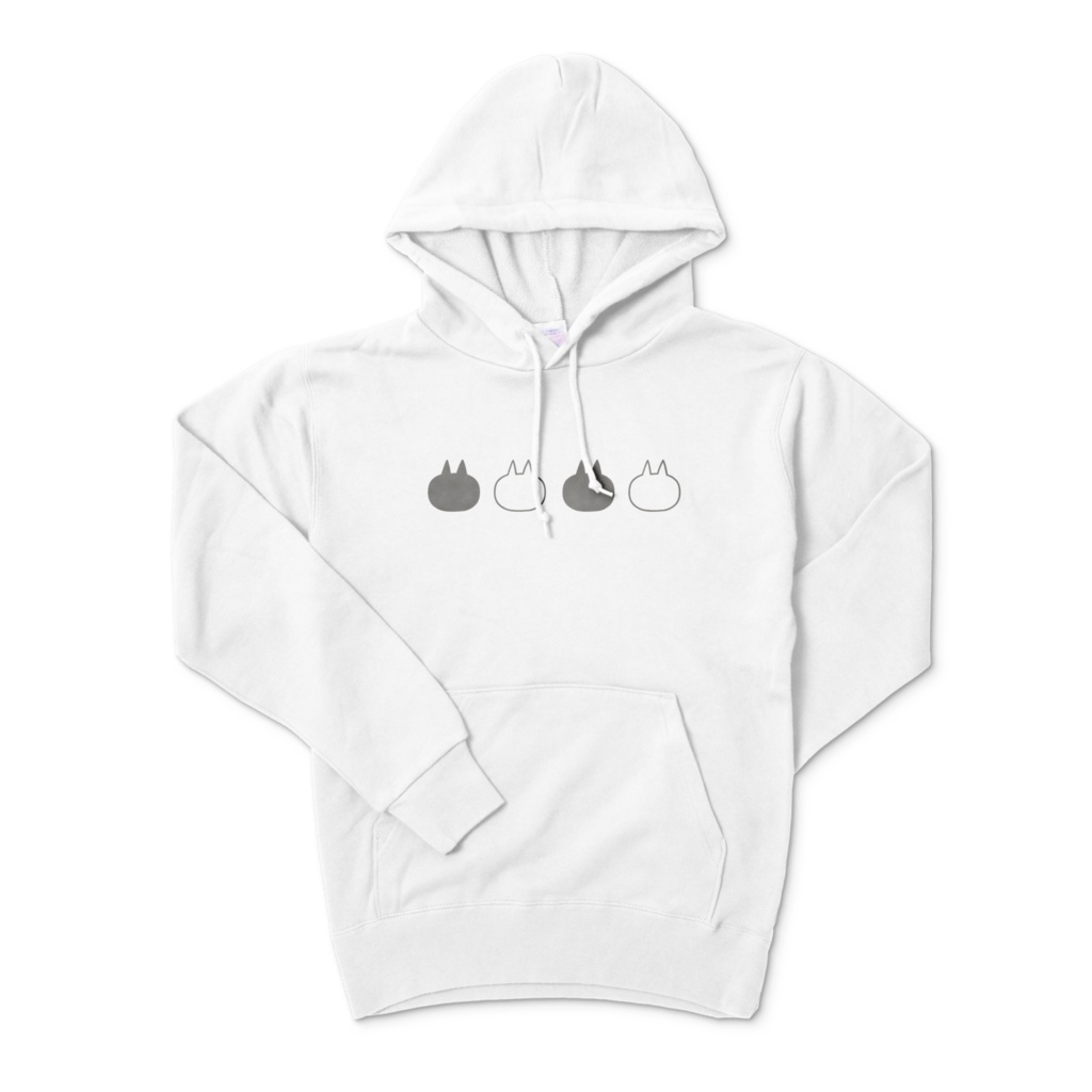 にゃんこパーカー