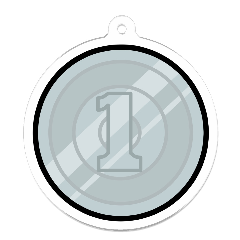 一円玉アクキー