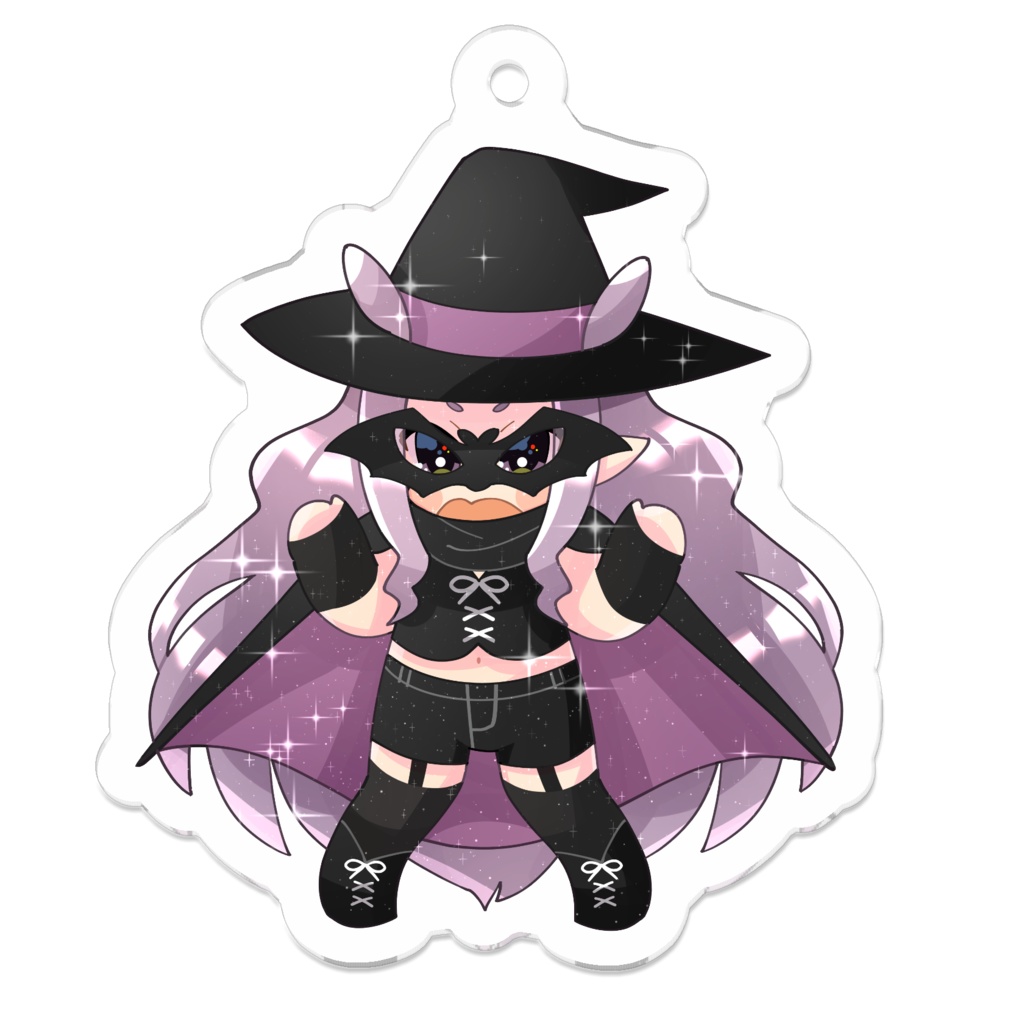 ハロウィンのコウモリちゃんアクキー