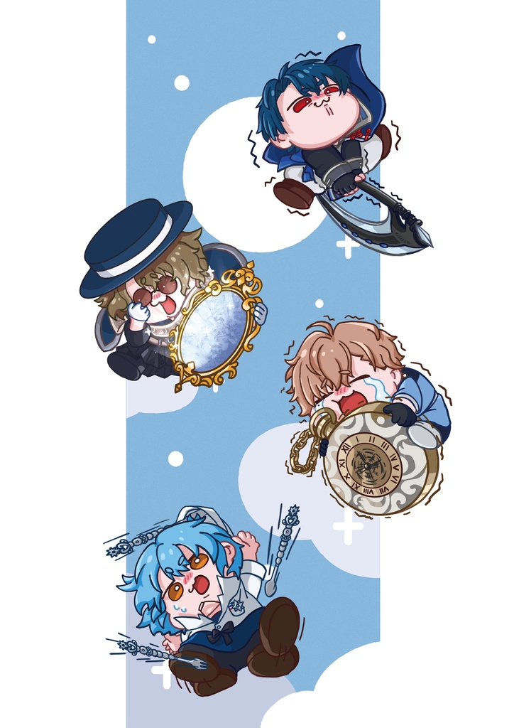 ちびまほすてっかー(東)