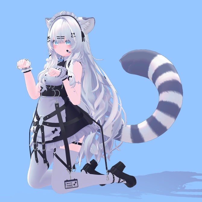 オリジナル3Dモデル「瑞希」メニューギミック搭載