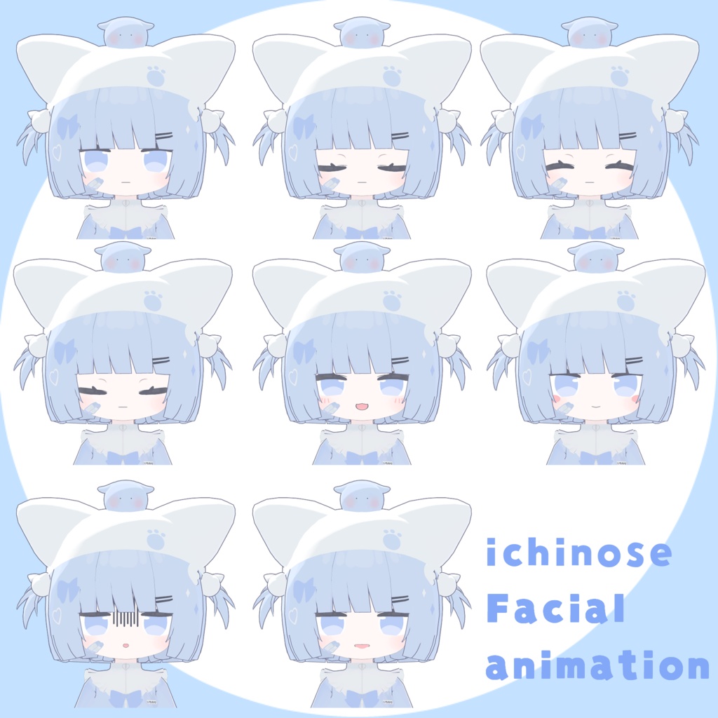 【BlackFriday期間限定再販】オリジナル3Dモデル「一ノ瀬-ichinose」【50%オフ2000→1000円】