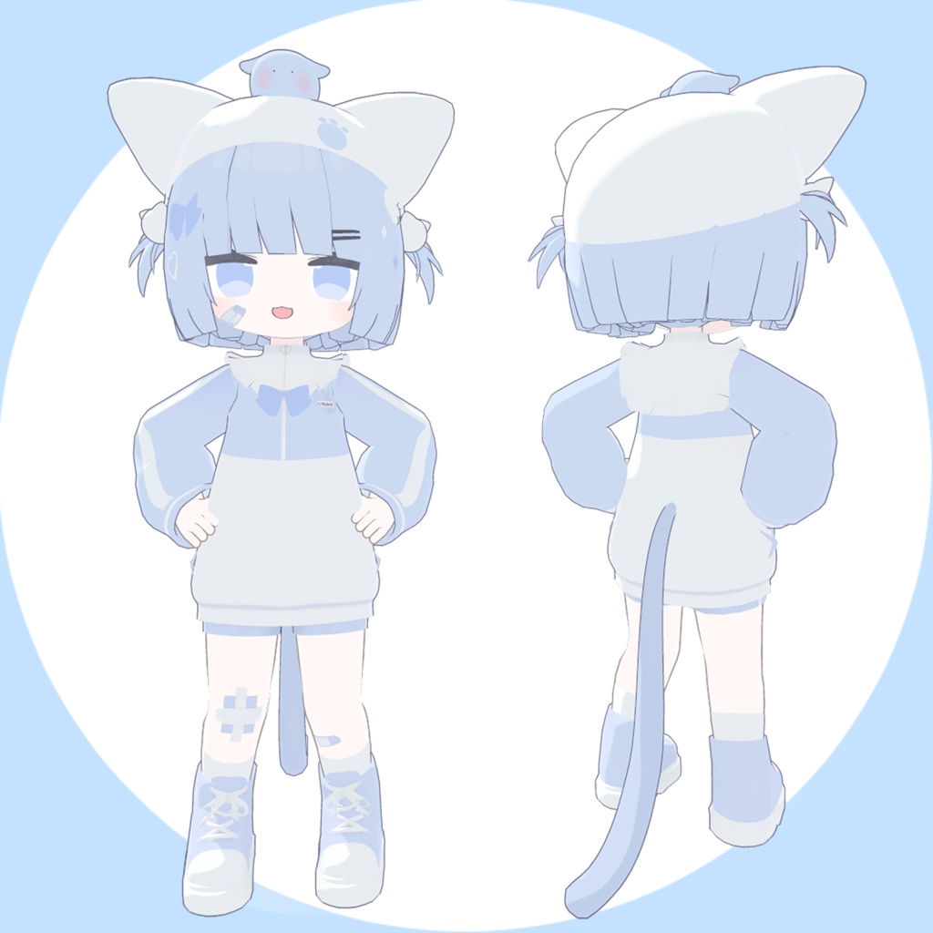 【BlackFriday期間限定再販】オリジナル3Dモデル「一ノ瀬-ichinose」【50%オフ2000→1000円】