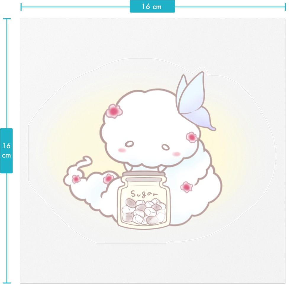 わたぽめクリアシール