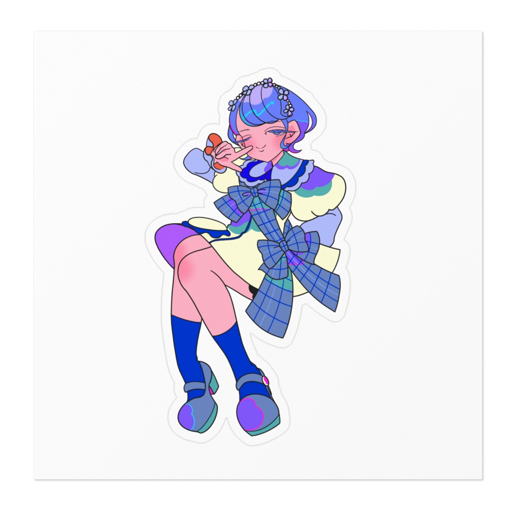 副業アイドルGig-リボン【藍しおり】