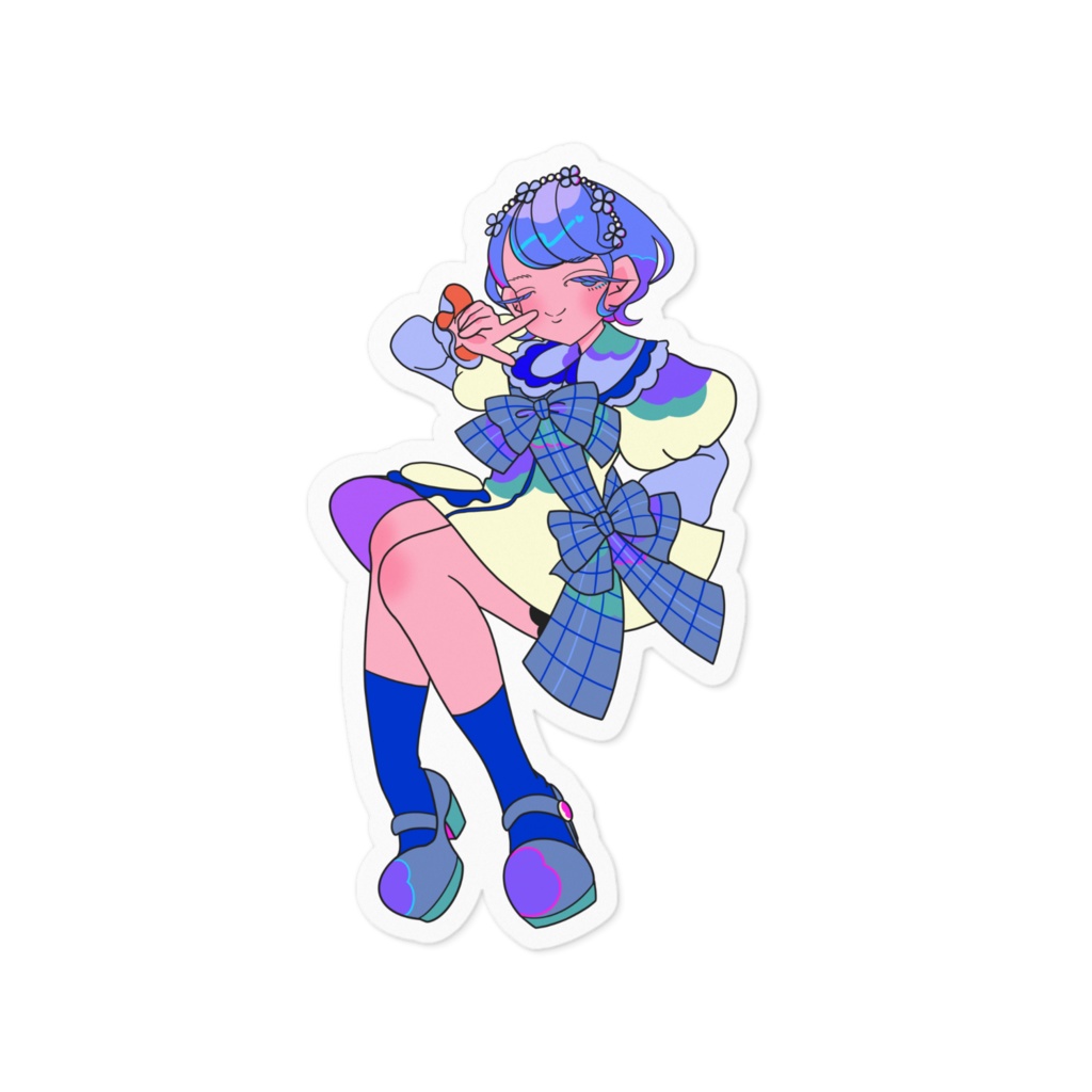 副業アイドルGig-リボン【藍しおり】