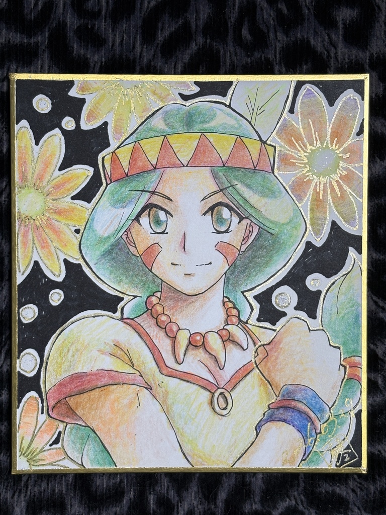 【天外魔境ミニ色紙】夕能