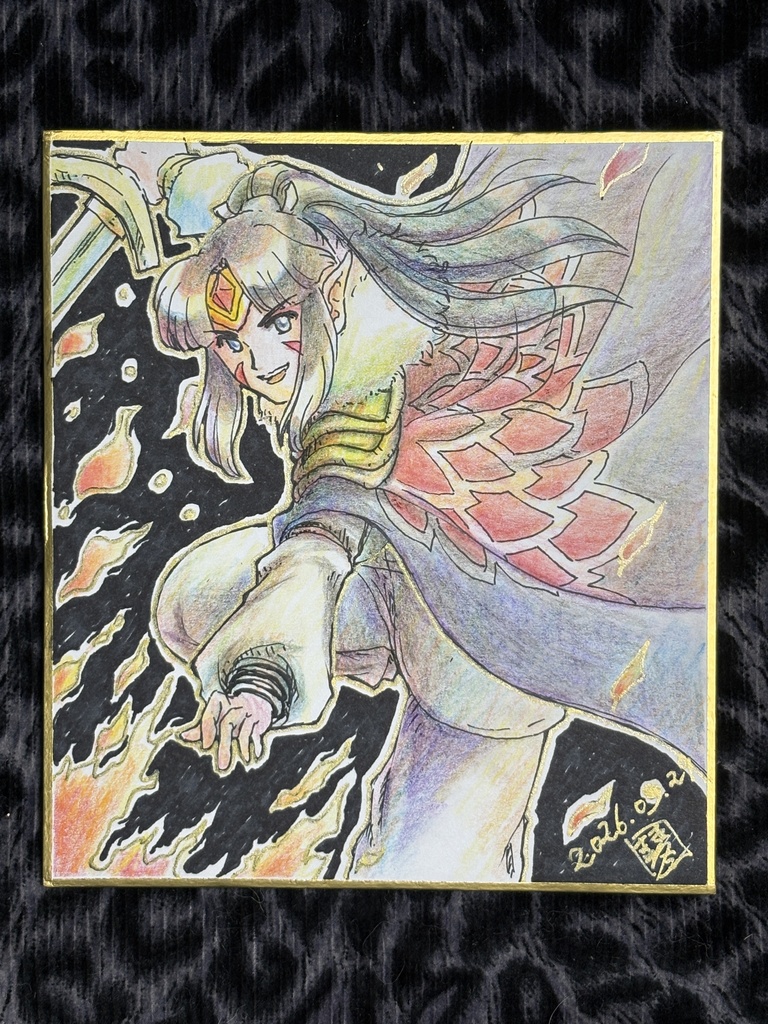 【天外魔境ミニ色紙】紅丸