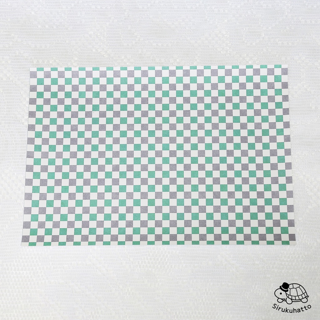 ロシアンブルーカラーのデザインペーパー|タイル柄