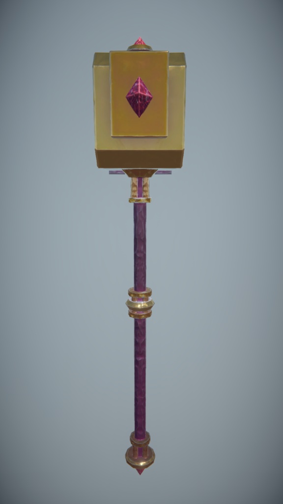 Stylized Warhammer LowPoly (6 colors)