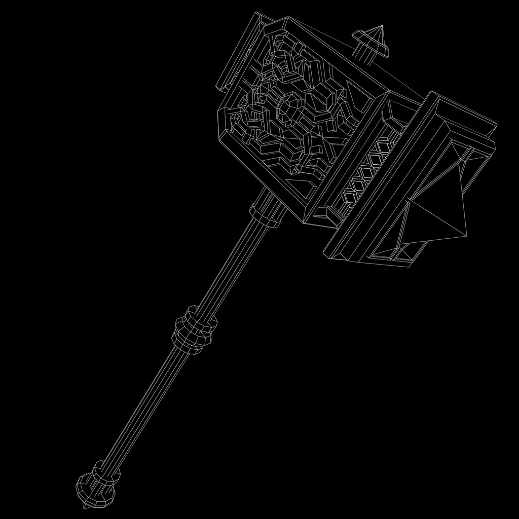 Stylized Warhammer LowPoly (6 colors)