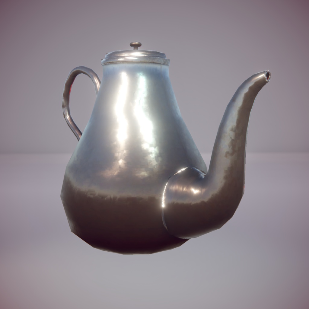 Teapot Low Poly