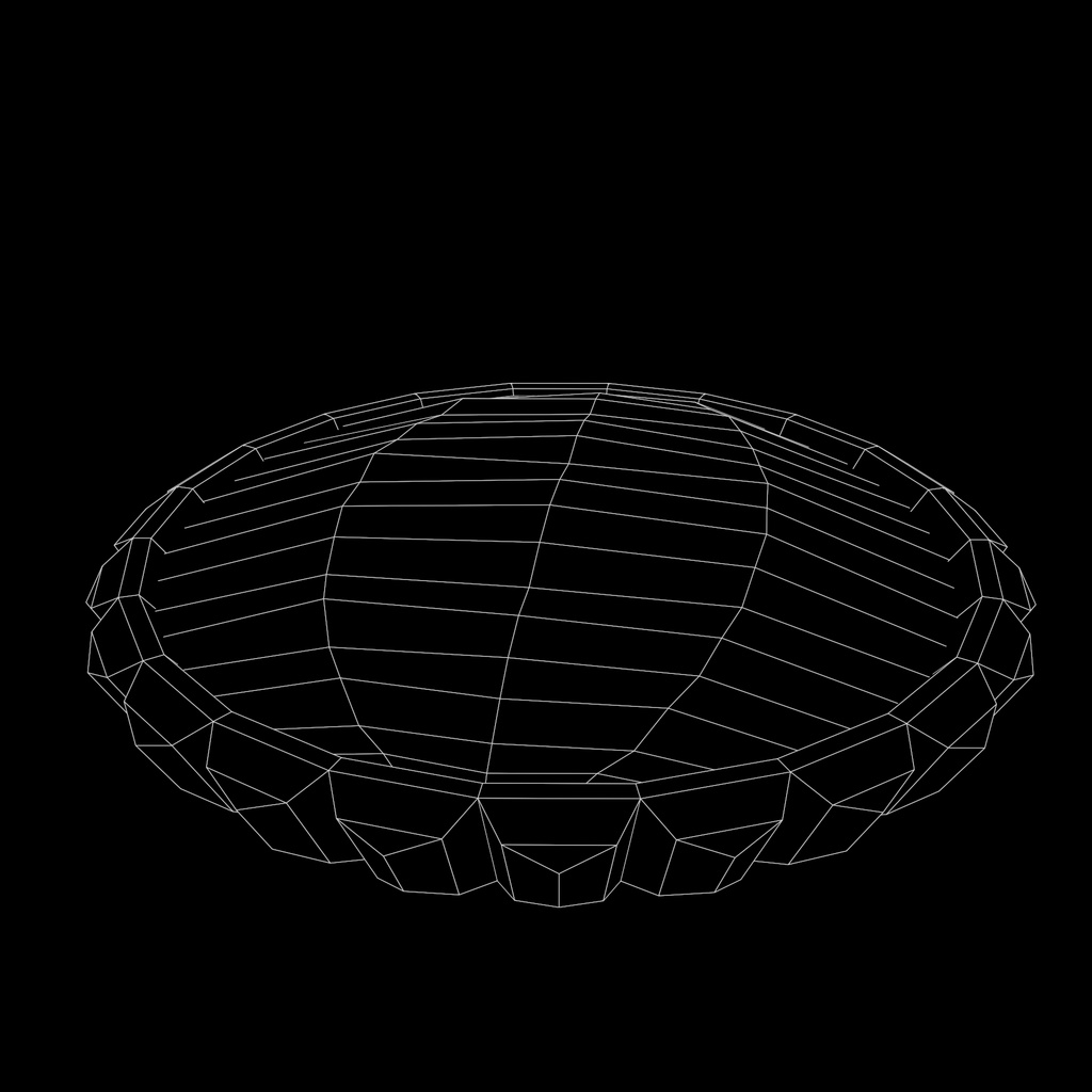 Strawberry Pie Low Poly