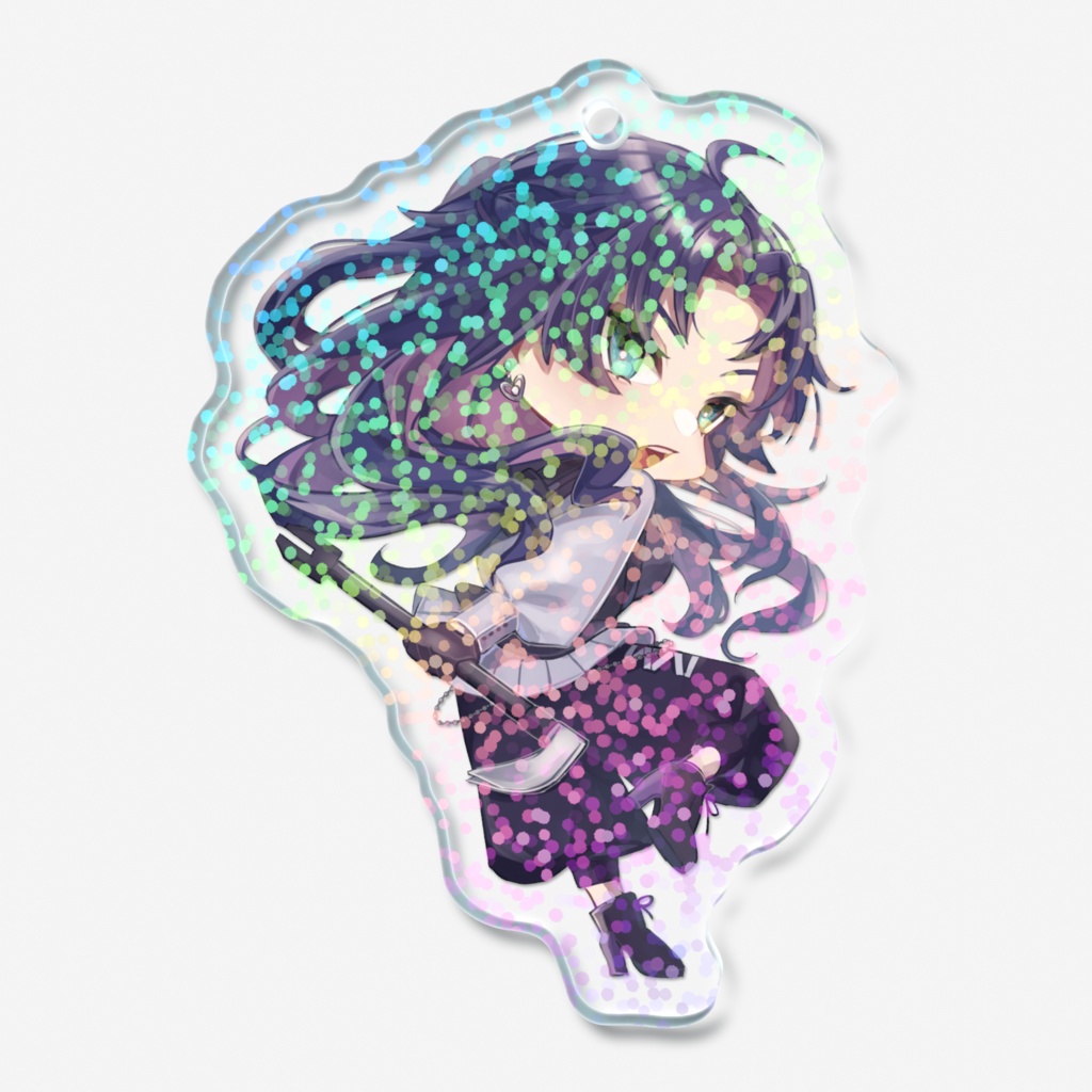 -狂執事-SD七崎 ホログラムアクキー