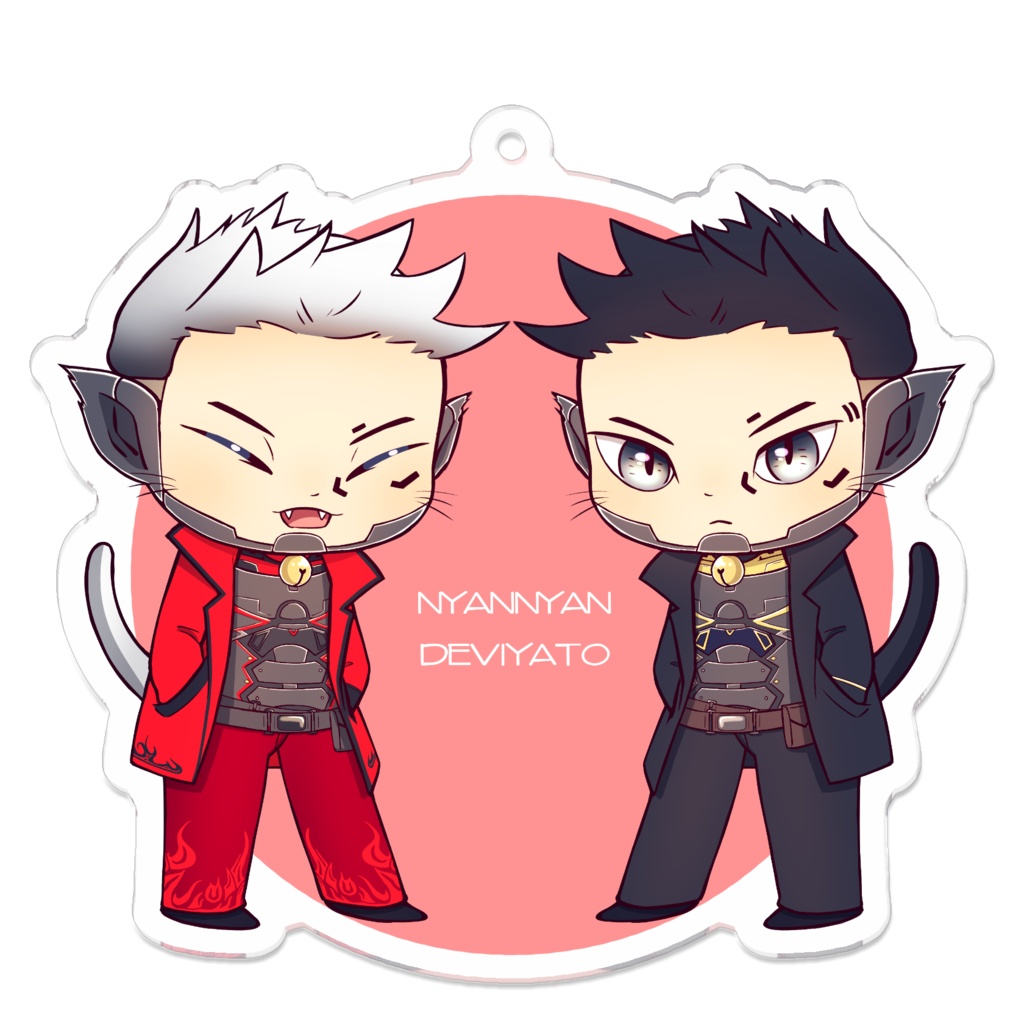 猫デビ雇アクキー