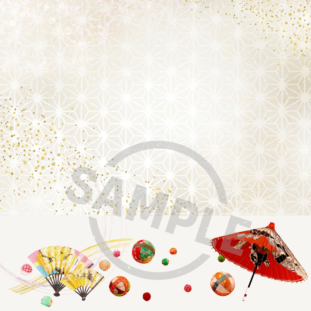 日本の伝統美を彩る 和柄デジタルペーパー~Japanese Traditional Pattern Digital Paper Pack - 10 Patterns~