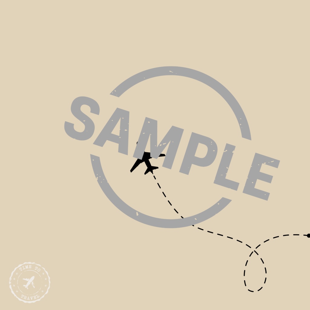 【8枚セット】ヴィンテージトラベル | 手帳コラージュ・ラッピング用 Vintage Travel Digital Paper Pack - Set of 8 Printable Sheets