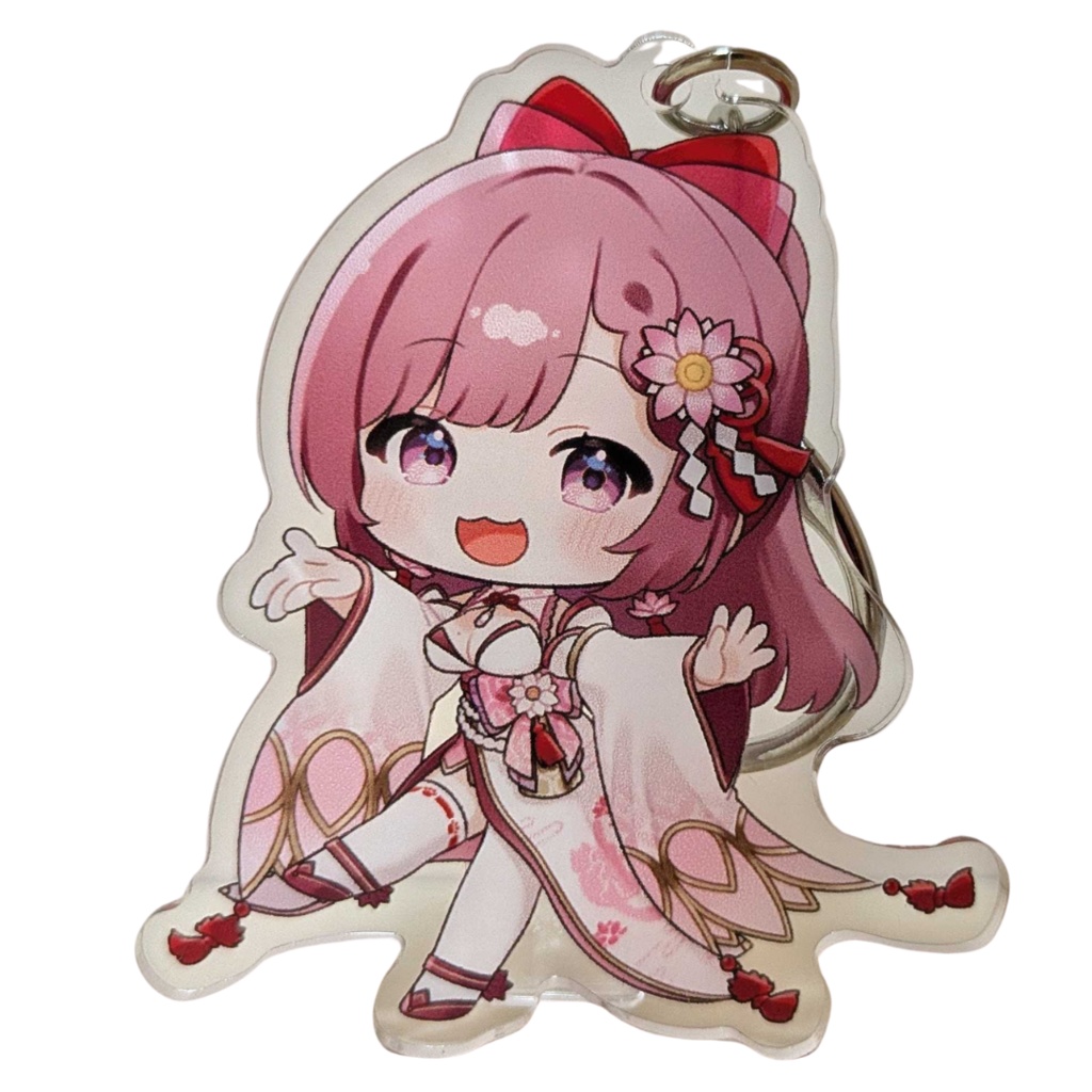 ねこのべ（ミニキャラ）アクリルキーホルダー