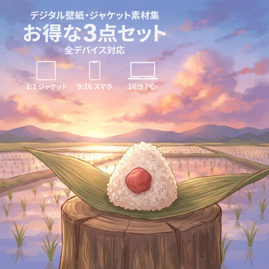 握り飯[3点セット]