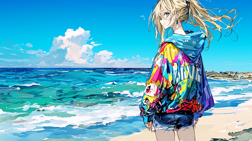 海辺のgirl
