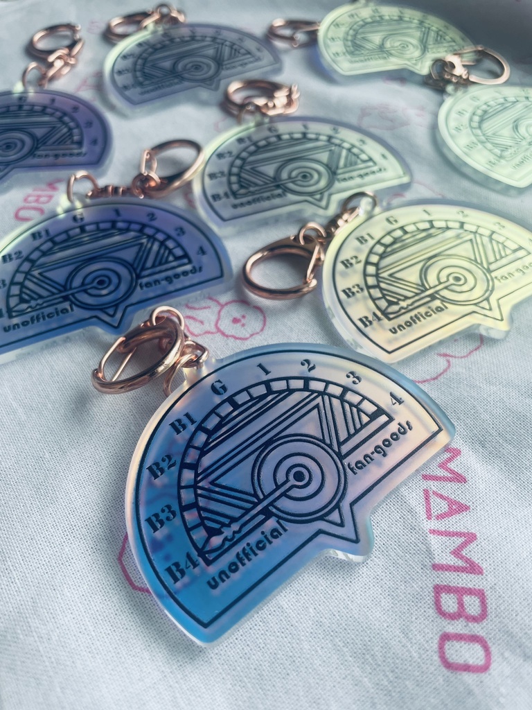 フロアインジケーターアクキー