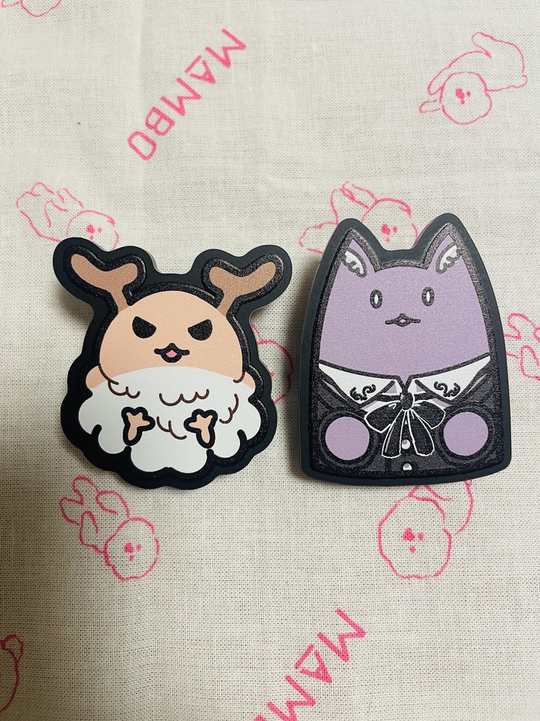 バッジクリップ2種セット